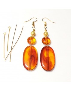 Kit cercei margele ovale... 2