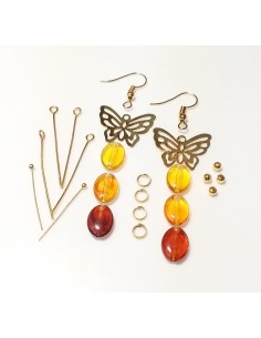 Kit cercei margele 3 culori... 2