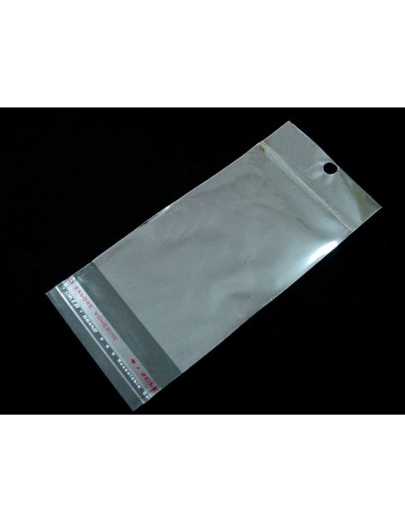 10 Pungulite transparente cu adeziv 19 x 40 mm