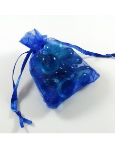 4xSăculeț organza albastru... 2