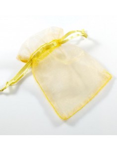 4xSăculet organza auriu...