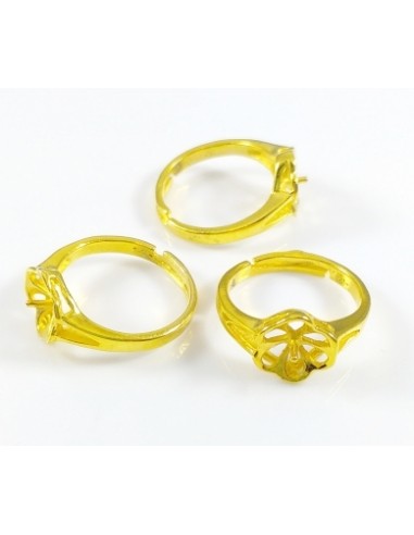 Cadru (baza) inel reglabil auriu 17...