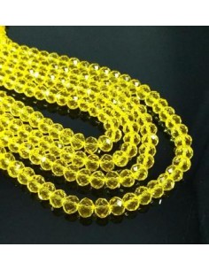 20 Rondele cristal fatetat...