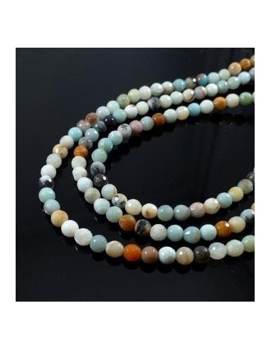 10xSfere amazonit fatetat 6 mm