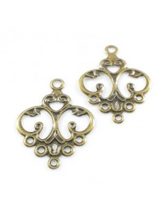Chandelier conector bronz antichizat 32x24 mm
