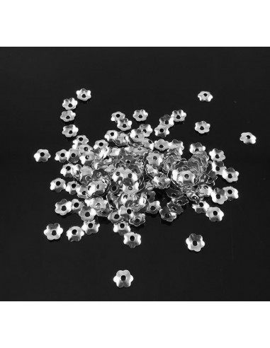 50 Capacele decorative argintii...