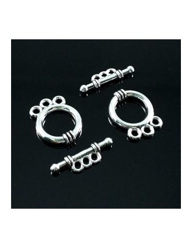 Inchizatoare argintie rotunda...