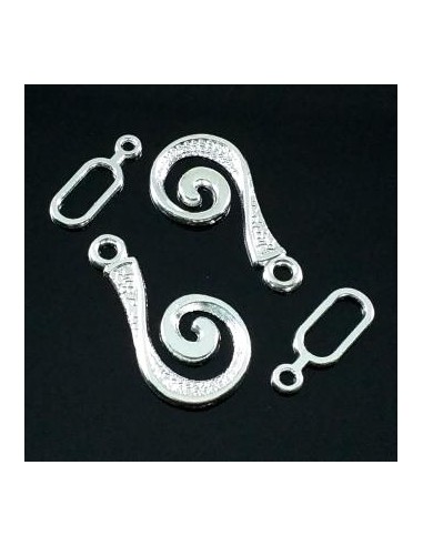 Inchizatoare argintiu deschis carlig...