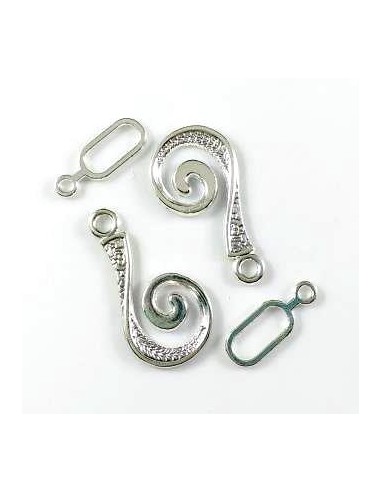 Inchizatoare argintiu inchis carlig...