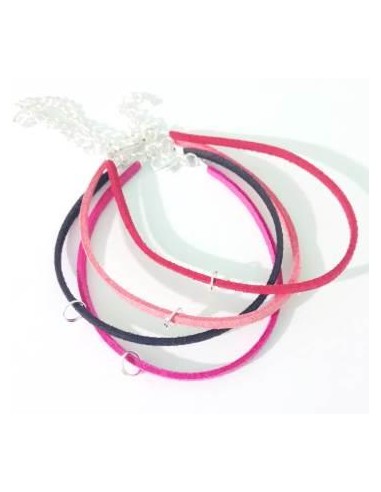 Baza bratara faux suede mov cu...