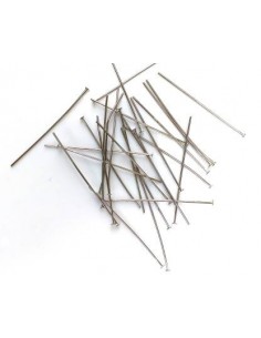 60 Ace cu cap argintiu inchis 30 mm