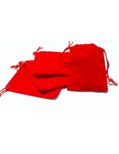 Saculeti catifea rosie...