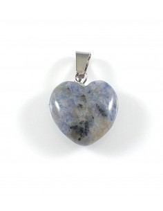Pandantiv sodalit inima 26 mm 2