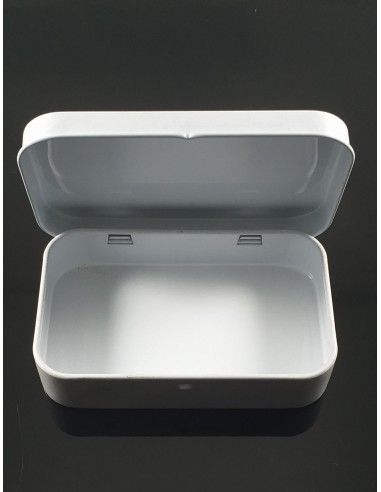 Cutie metalica decor lavanda 95x60x20mm