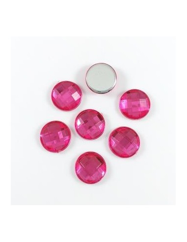 10 Margele fatetate cabochon 12x4mm