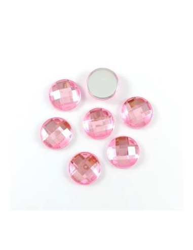 10 Margele fatetate cabochon 12x4mm