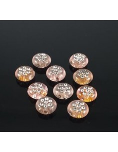 10 Margele banut roz cu...