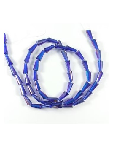 2 Margele conice cristal cu efect AB...