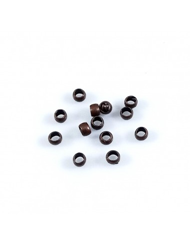 100 Crimpuri rotunde cuprate 2 mm