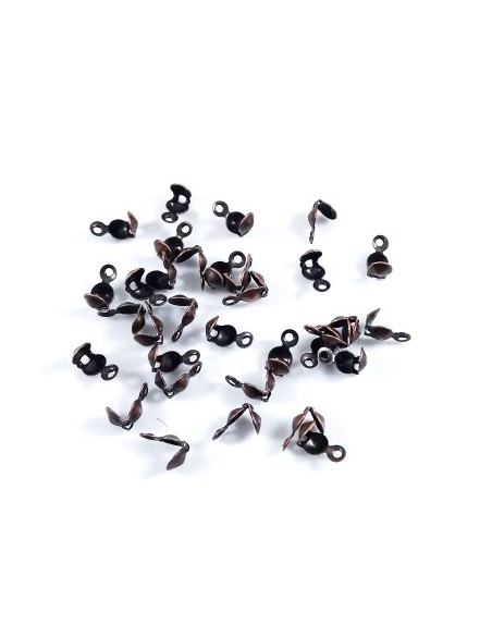 Capete de nod calota cupru 8mm, interior 4mm (40b)