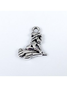 2xCharm argintiu antichizat... 2