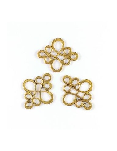 2xConector chandelier auriu...