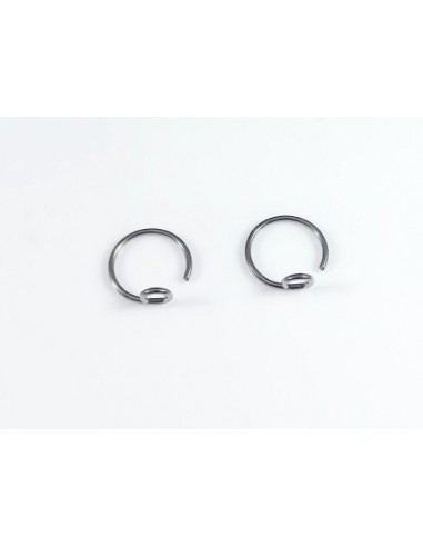 Tortite cercei 11x10 mm cu anou, otel...