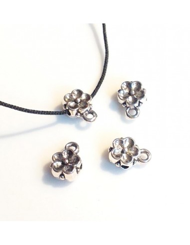 5 Agatatori pandantiv argintii floare...