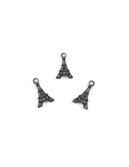 Pandantiv otel inoxidabil 201 Turnul Eiffel 12 x 7 mm