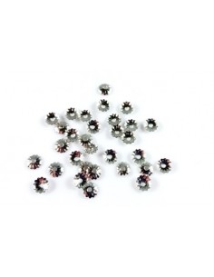 20 Capacele argintiu inchis 5 mm