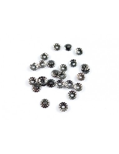 20 Capacele decorative argintiu...