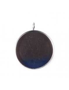 Baza pandantiv cabochon otel inoxidabil 304 23x19mm, interior 18mm