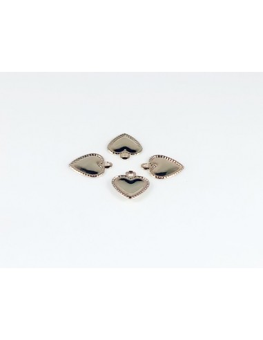 2xCharm otel inoxidabil 304 auriu...