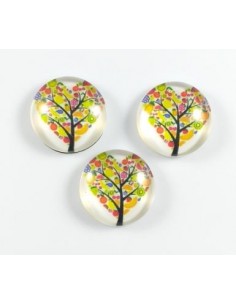 Margele sticla cabochon cu...