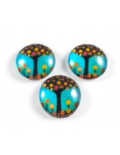 Margele sticla cabochon cu...