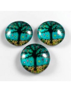 Margele sticla cabochon cu...