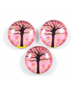 Margele sticla cabochon cu...