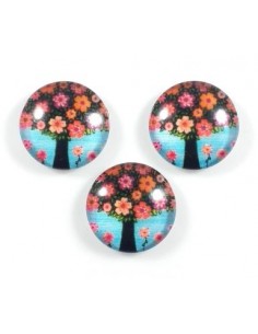 Margele sticla cabochon cu...