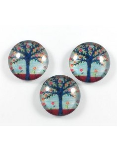 Margele sticla cabochon cu...