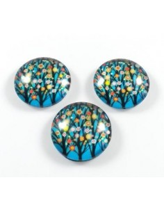 Margele sticla cabochon cu...