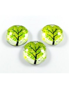 Margele sticla cabochon cu...