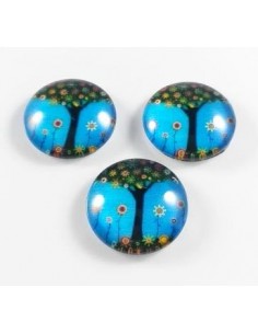 Margele sticla cabochon cu...