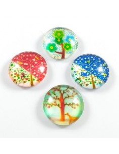 Margele sticla cabochon cu...