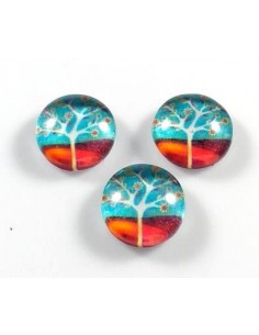 Margele sticla cabochon cu...