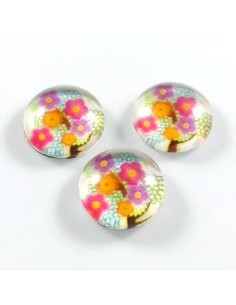 Margele sticla cabochon cu...