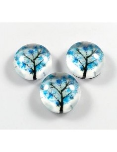 Margele sticla cabochon cu...