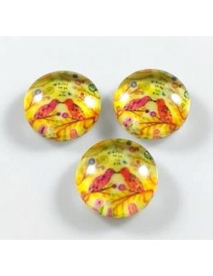 Margele sticla cabochon cu...