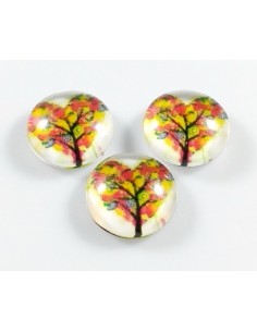 Margele sticla cabochon cu...