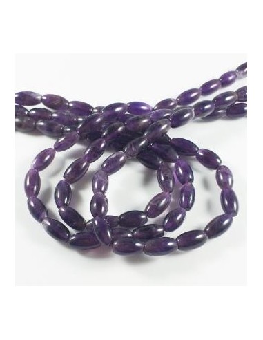 2xAmetist oval 12x7 mm