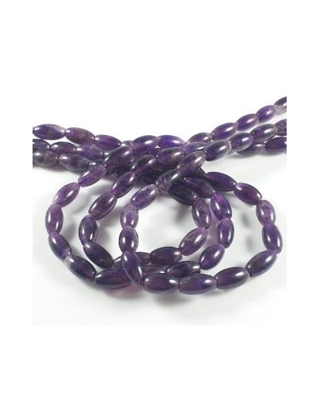 Ametist bob de orez 11x7 mm